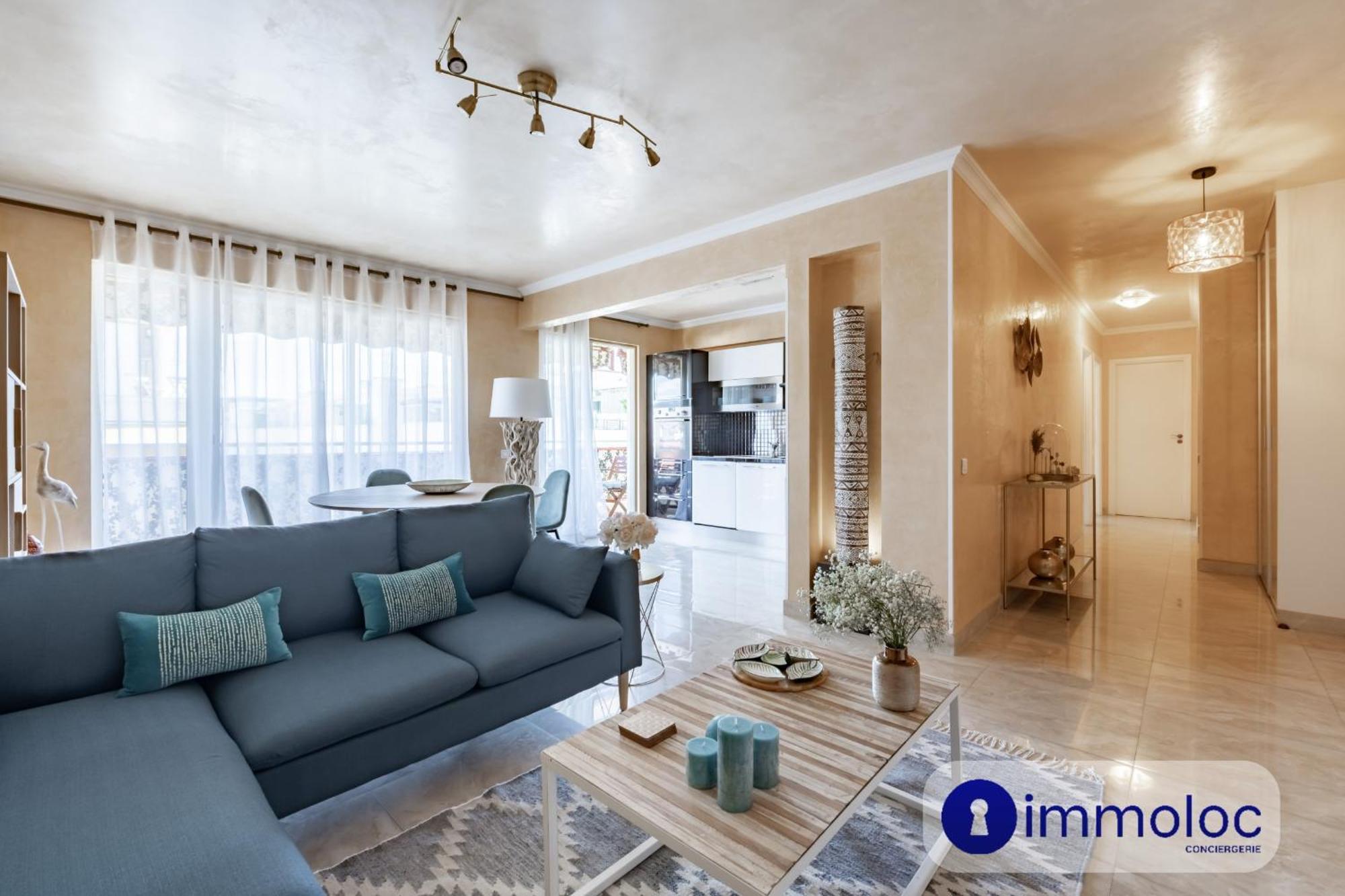 Air-Conditioned Apartment With Terrace Sea View Niza Exterior foto